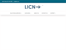 Tablet Screenshot of licn.com